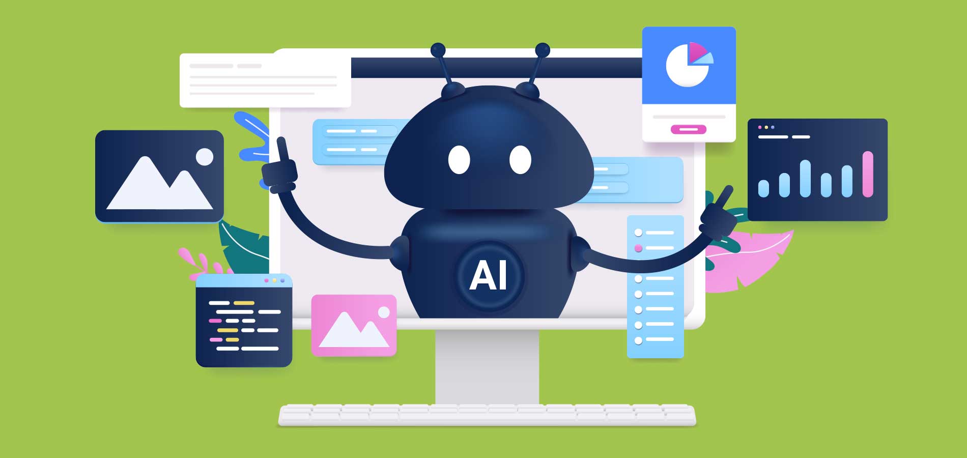 AI integration in web design