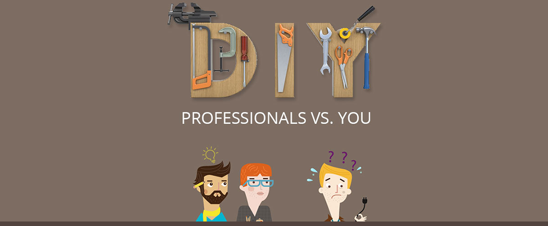 DIY website builder vs web developer