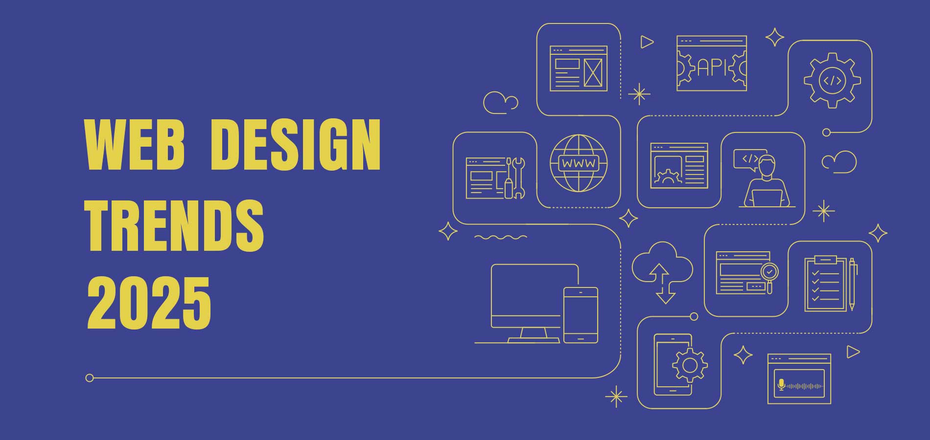 Web design tips for mastering 2025 trends